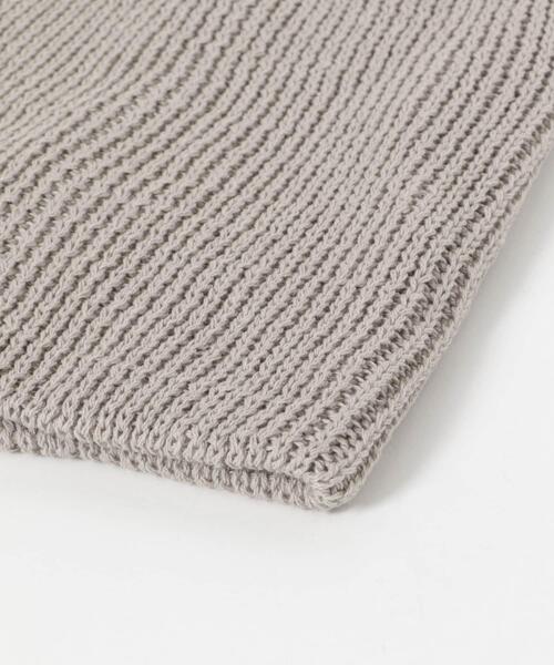 URBAN RESEARCH DOORS（アーバンリサーチドアーズ）の「コットンビーニー（ニットキャップ/ビーニー・レディース・グレー系その他/チャコールグレー・ONE）」の7枚目の写真