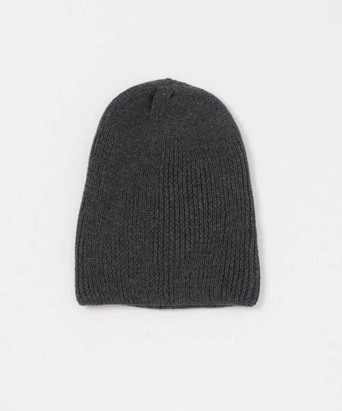 URBAN RESEARCH DOORS（アーバンリサーチドアーズ）の「コットンビーニー（ニットキャップ/ビーニー・レディース・グレー系その他/チャコールグレー・ONE）」の9枚目の写真