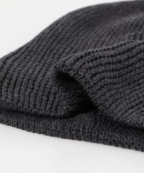 URBAN RESEARCH DOORS（アーバンリサーチドアーズ）の「コットンビーニー（ニットキャップ/ビーニー・レディース・グレー系その他/チャコールグレー・ONE）」の10枚目の写真