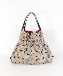 STUDIO PICONE（スタジオピッコーネ）の「スカーフ柄風トートバッグ（ハンドバッグ）」