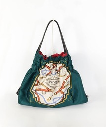 STUDIO PICONE（スタジオピッコーネ）の「スカーフ柄風トートバッグ（ハンドバッグ）」