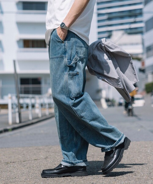 【希少✨】プリーツプリーズ　タンクトップ　パンチングロゴ　1998　大きいサイズ セール】FREAK'S STORE/フリークスストア ストレートシルエット ワイド