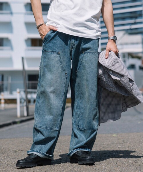 ポーラーダブルニーデニム ポーラーダブルニーデニム POLAR SKATE CO.（ポーラー スケート