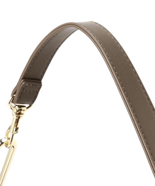 NATURAL BEAUTY BASIC（ナチュラルビューティーベーシック）の「◇リネアワンショルダー（ショルダーバッグ・レディース・ブラック/ワイン/ブラウン・ﾌﾘ-）」の7枚目の写真