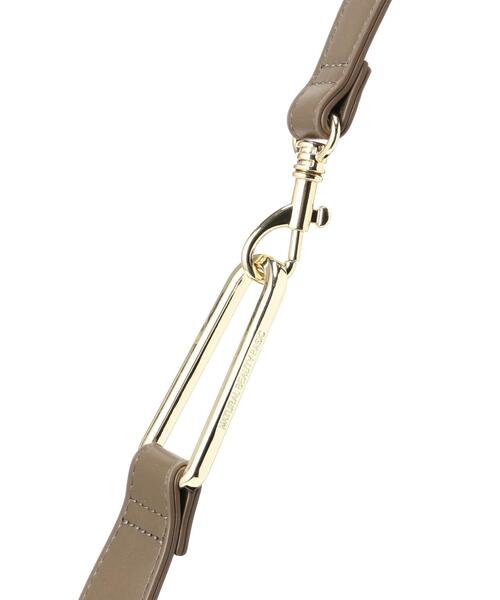 NATURAL BEAUTY BASIC（ナチュラルビューティーベーシック）の「◇リネアワンショルダー（ショルダーバッグ・レディース・ブラック/ワイン/ブラウン・ﾌﾘ-）」の8枚目の写真