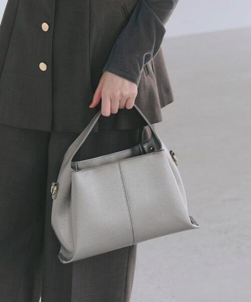 grove（グローブ）の「タック2WAYワンショルダーバッグ（ショルダーバッグ・レディース・シルバー系その他/ブラック/ナチュラル・00）」の11枚目の写真