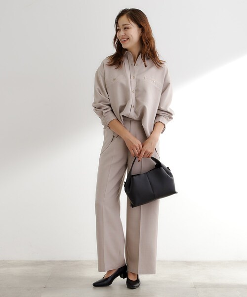 grove（グローブ）の「タック2WAYワンショルダーバッグ（ショルダーバッグ・レディース・シルバー系その他/ブラック/ナチュラル・00）」の14枚目の写真