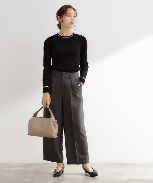 grove（グローブ）の「タック2WAYワンショルダーバッグ（ショルダーバッグ・レディース・シルバー系その他/ブラック/ナチュラル・00）」の17枚目の写真