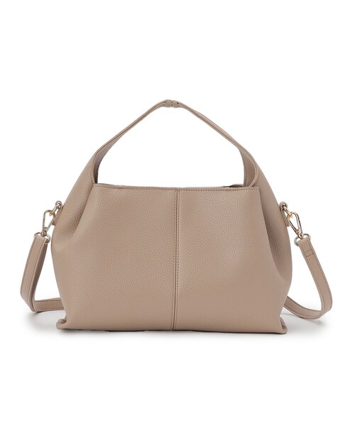 grove（グローブ）の「タック2WAYワンショルダーバッグ（ショルダーバッグ・レディース・シルバー系その他/ブラック/ナチュラル・00）」の18枚目の写真