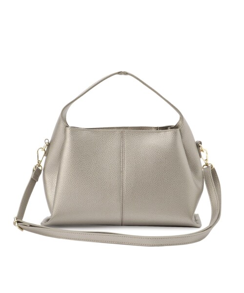 grove（グローブ）の「タック2WAYワンショルダーバッグ（ショルダーバッグ・レディース・シルバー系その他/ブラック/ナチュラル・00）」の16枚目の写真