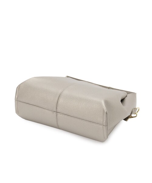 grove（グローブ）の「タック2WAYワンショルダーバッグ（ショルダーバッグ・レディース・シルバー系その他/ブラック/ナチュラル・00）」の15枚目の写真