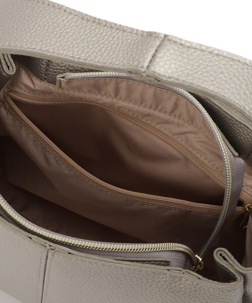 grove（グローブ）の「タック2WAYワンショルダーバッグ（ショルダーバッグ・レディース・シルバー系その他/ブラック/ナチュラル・00）」の9枚目の写真