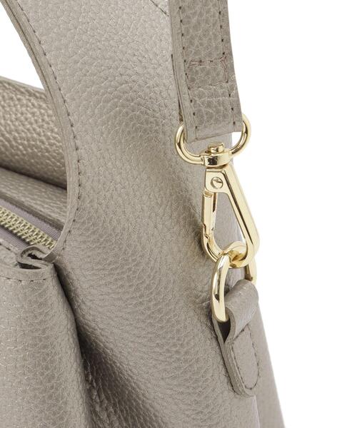 grove（グローブ）の「タック2WAYワンショルダーバッグ（ショルダーバッグ・レディース・シルバー系その他/ブラック/ナチュラル・00）」の6枚目の写真