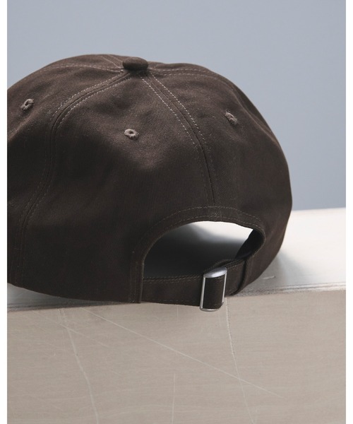 anuke(アンヌーク)の「Cotton Logo Cap(キャップ・レディース・ベージュ/ブラウン・FREE)」の11枚目の写真