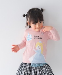 CHEEK ROOM（チークルーム）の「CHEEK ROOM/チークルーム 雪のお姫様　ロングＴシャツ（Tシャツ/カットソー）」
