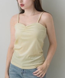 muku | VELOUR CAMISOLE/in bra(キャミソール)