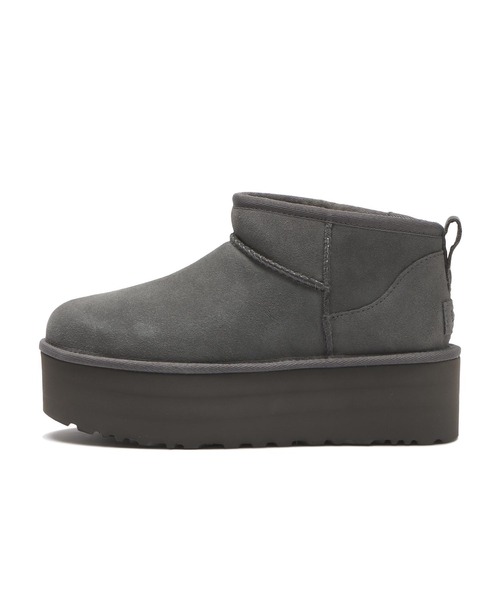 セール】W CLASSIC ULTRA MINI PLATFORM 1135092-CHRC（ブーツ）｜UGG
