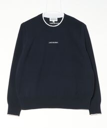 ジャックバニー 16G クルーネックニット