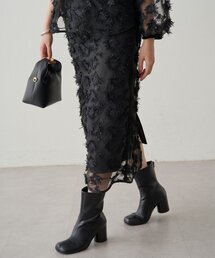 LOUNGEDRESS（ラウンジドレス）の「【Atelier N5/アトリエヌメロサンク】ジャガードシアースカート（スカート・メンズ）」