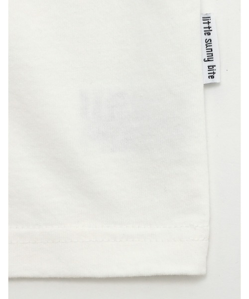 Little sunny bite（リトルサニーバイト）の「MARRONCREAM x little sunny bite long tee（Tシャツ/カットソー・レディース・ホワイト/ブラック/ブルー・SMALL/MEDIUM）」の13枚目の写真