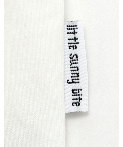 Little sunny bite（リトルサニーバイト）の「MARRONCREAM x little sunny bite long tee（Tシャツ/カットソー・レディース・ホワイト/ブラック/ブルー・SMALL/MEDIUM）」の14枚目の写真