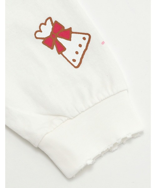 Little sunny bite（リトルサニーバイト）の「MARRONCREAM x little sunny bite long tee（Tシャツ/カットソー・レディース・ホワイト/ブラック/ブルー・SMALL/MEDIUM）」の17枚目の写真