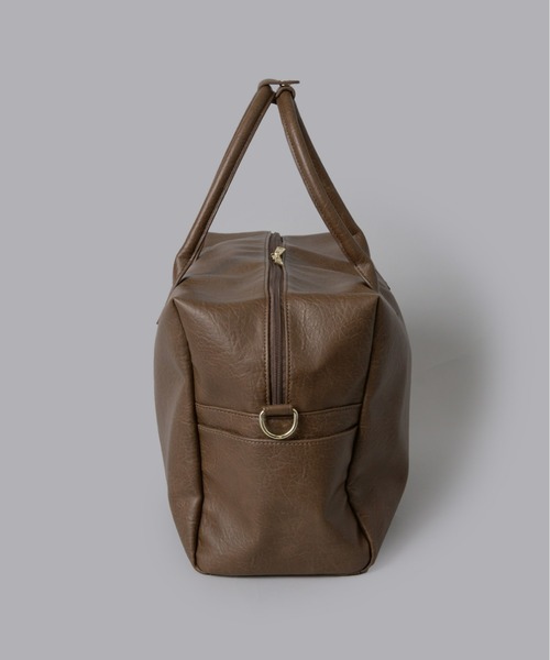 Olu.（オルドット）の「【うるちん☆こみ×Olu.】トラベルボストンバッグ（ボストンバッグ・レディース・ブラウン/ブラック・FREE）」の22枚目の写真