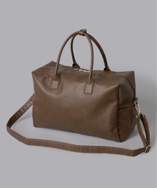 Olu.（オルドット）の「【うるちん☆こみ×Olu.】トラベルボストンバッグ（ボストンバッグ・レディース・ブラウン/ブラック・FREE）」の19枚目の写真