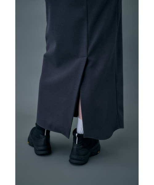 nagonstans（ナゴンスタンス）の「ニードルストレッチJumperスカート（ジャンパースカート・レディース・ブラック/ダークグレー・SMALL/MEDIUM）」の8枚目の写真