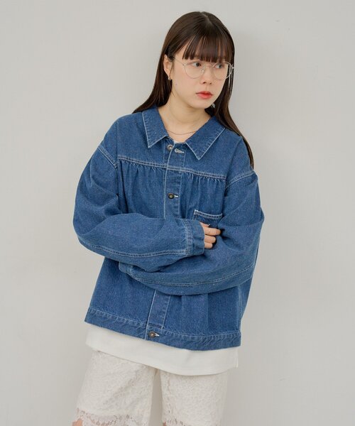 WHIMSIC（ウィムジック）の「【UNISEX/面長/逆三角形】ツーブリッジサングラス（サングラス・メンズ・シルバー・ONE SIZE）」の2枚目の写真