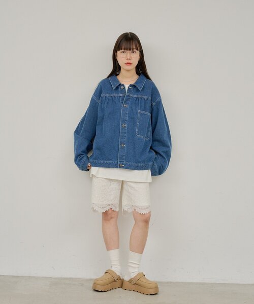WHIMSIC（ウィムジック）の「【UNISEX/面長/逆三角形】ツーブリッジサングラス（サングラス・メンズ・シルバー・ONE SIZE）」の3枚目の写真