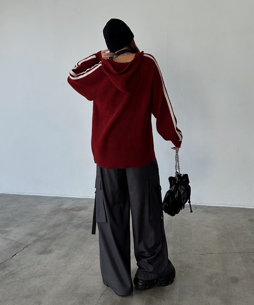 MUSEラインZIPパーカーニット / フーディ 【ZOZO限定アイテム