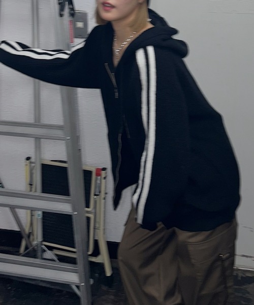 m♡ページ ミックスゲージニットベスト｜BIGI online store - ビギ