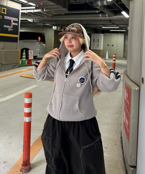 MUSEラインZIPパーカーニット / フーディ 【ZOZO限定アイテム