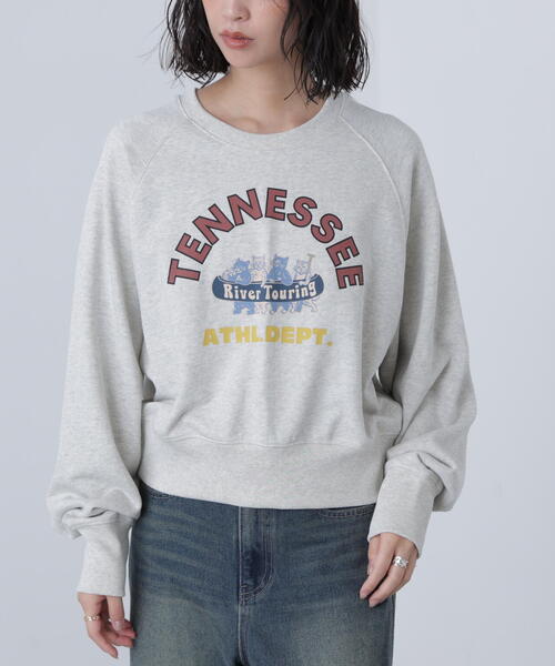 FREE'S MART（フリーズマート）の「◆〈フリーズマート別注〉テネシーリバースウェット（スウェット・レディース・ホワイト系その他/ブルー・FREE）」の19枚目の写真