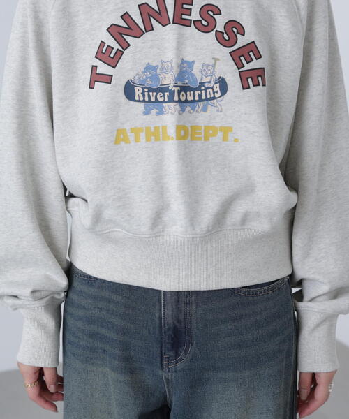 FREE'S MART（フリーズマート）の「◆〈フリーズマート別注〉テネシーリバースウェット（スウェット・レディース・ホワイト系その他/ブルー・FREE）」の3枚目の写真