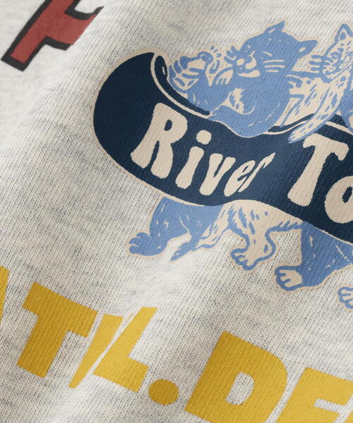 FREE'S MART（フリーズマート）の「◆〈フリーズマート別注〉テネシーリバースウェット（スウェット・レディース・ホワイト系その他/ブルー・FREE）」の4枚目の写真