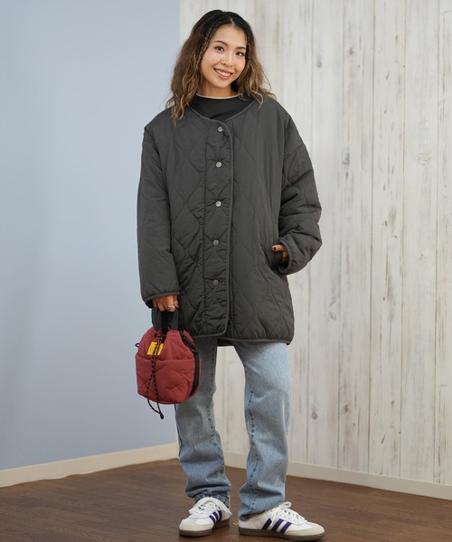 ROXY（ロキシー）の「ROXY/ロキシー ボアジャケット リバーシブル RJK254619M（その他アウター・レディース・カーキ/ブラック・M/L）」の18枚目の写真