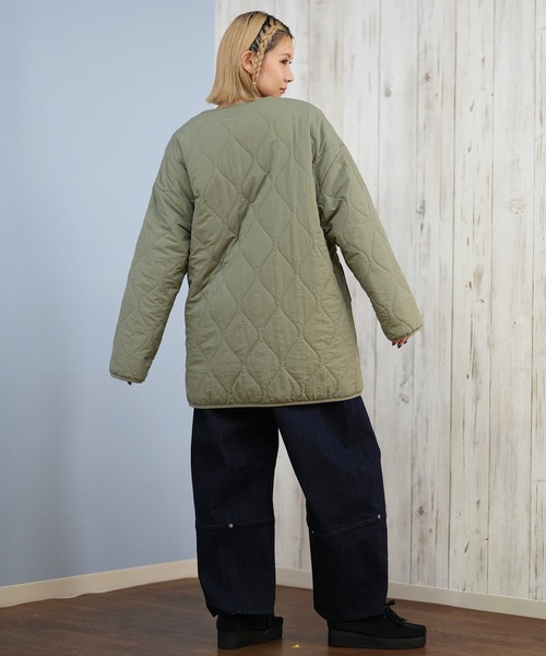 ROXY（ロキシー）の「ROXY/ロキシー ボアジャケット リバーシブル RJK254619M（その他アウター・レディース・カーキ/ブラック・M/L）」の10枚目の写真