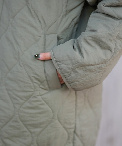 ROXY（ロキシー）の「ROXY/ロキシー ボアジャケット リバーシブル RJK254619M（その他アウター・レディース・カーキ/ブラック・M/L）」の8枚目の写真