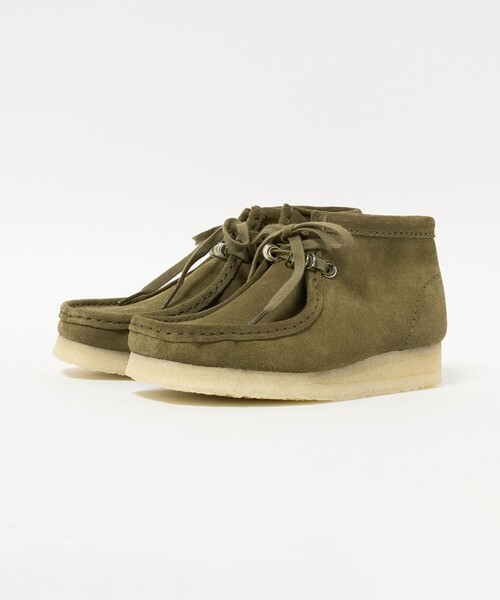 Clarks Originals（クラークスオリジナルズ）の「＜Clarks Originals＞スエード ワラビー ブーツ（ブーツ・レディース・オリーブ・5/4/6）」の5枚目の写真