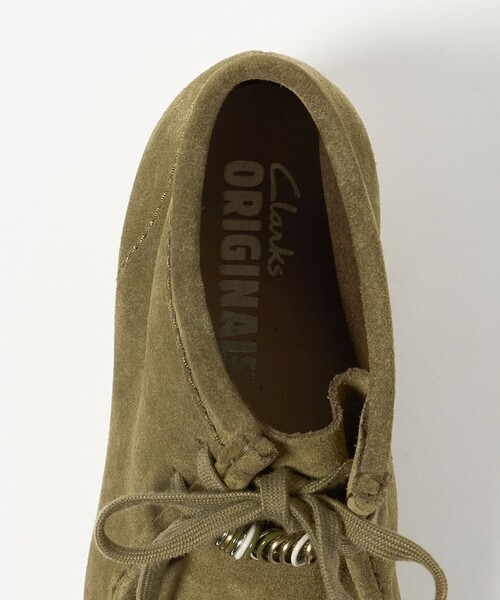 Clarks Originals（クラークスオリジナルズ）の「＜Clarks Originals＞スエード ワラビー ブーツ（ブーツ・レディース・オリーブ・5/4/6）」の10枚目の写真