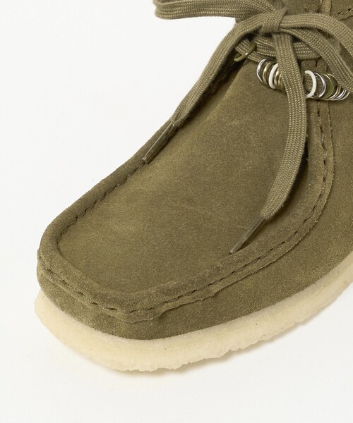 Clarks Originals（クラークスオリジナルズ）の「＜Clarks Originals＞スエード ワラビー ブーツ（ブーツ・レディース・オリーブ・5/4/6）」の11枚目の写真