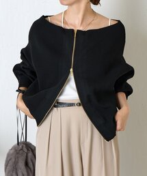 《さわゆい企画》【WEB限定】ダブルジップニット