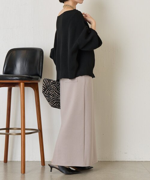 Jena espace merveilleux（ジェナ　エスパスメルヴェイユ）の「《さわゆい企画》【WEB限定】ダブルジップニット（ニット/セーター・レディース・モカ/ブラック・FREE）」の18枚目の写真