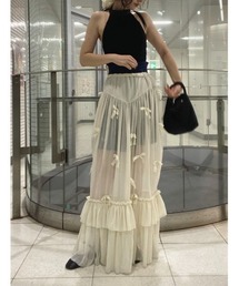 ミッソーニレディースレースロングタイトスカート♡新品未使用♡裾がふわふわ♡③ 楽天市場】スカート ：ロング丈タイトスカート ストレッチレース