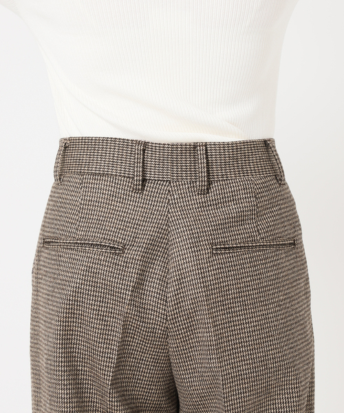 セール】ガンクラブチェックパンツ（スラックス）｜journal standard L