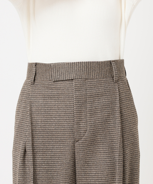 ベルナールザンス　ガンクラブチェックスラックス 最新24AW入荷アイテム。｜ビームス ハウス なんば｜BEAMS