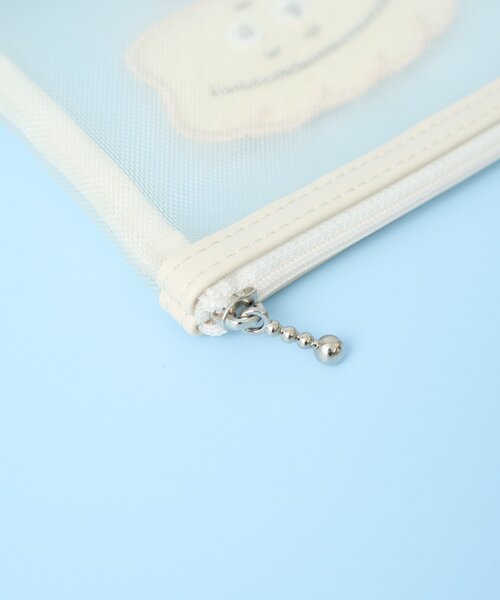 BIRTHDAY BAR（バースデイバー）の「YUM YUM FRIENDS メッシュミニフラットポーチ（ポーチ・レディース・ピンク/ライトグレー/ブルー・0）」の10枚目の写真