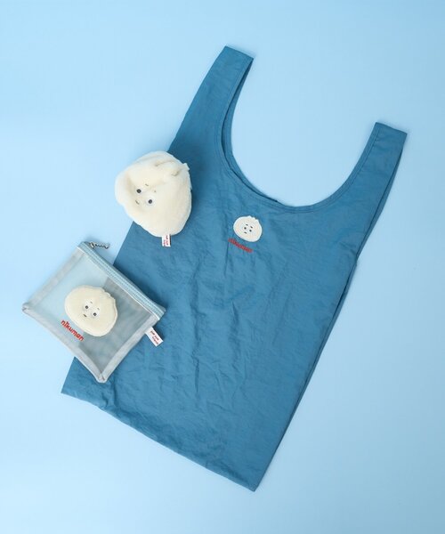 BIRTHDAY BAR（バースデイバー）の「YUM YUM FRIENDS メッシュミニフラットポーチ（ポーチ・レディース・ピンク/ライトグレー/ブルー・0）」の15枚目の写真